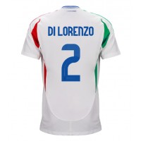 Fotbalové Dres Itálie Giovanni Di Lorenzo #2 Venkovní ME 2024 Krátký Rukáv